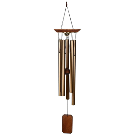 Wind Chime - Large Memorial Chime - Wood/Bronze - 36