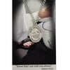 Necklace -St. Christopher Sports Medal ~ Track