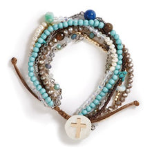 Load image into Gallery viewer, Bracelet - Your Journey: Prayer - Beaded Love - Multiple Color Options