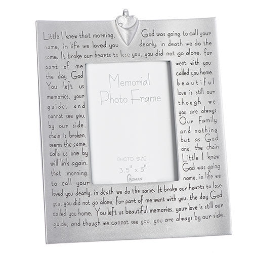 Memorial Picture Frame - 