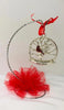 Memorial Ornament - Cardinal - Multiple Verses Available