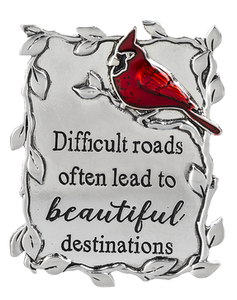 Cardinal Visor Clip-Difficult Roads
