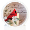 New!! "Cardinals appear..." Shadow Box Lantern