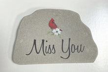 Load image into Gallery viewer, Garden Stone~Cardinal &quot;Miss You&quot;