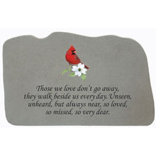 Load image into Gallery viewer, Cardinal Garden Stone~Those We Love...&quot;