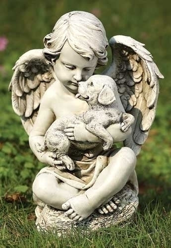 Cherub with Puppy