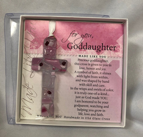 Ornament - Goddaughter Cross