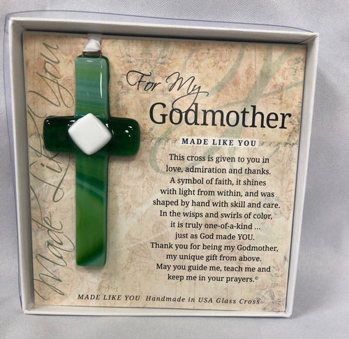 Ornament - Godmother Cross