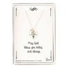 Children's Necklace - First Communion - Heart Pendant with Pearl