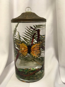 Oil Candle ~ Half Cylinder Vase (multiple styles)