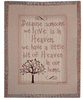 Throw/Tapestry - Heaven - 100% Cotton - 50" X 60"