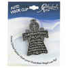 Visor Clip - "God Bless Nurses" - Metal