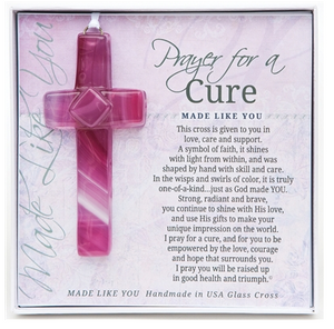 Ornament - Prayer for a Cure Cross