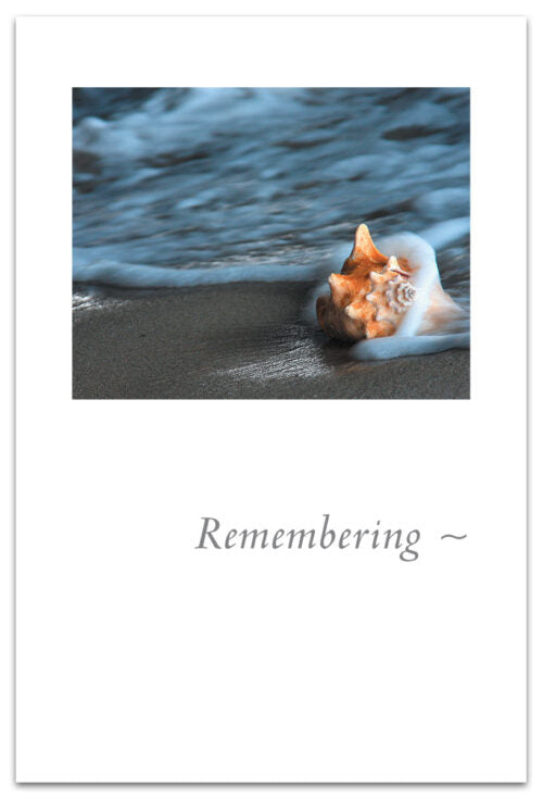 Greeting Card - Condolence -