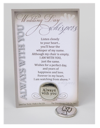 Pocket Token ~ Wedding Day Whispers