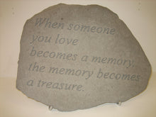 Load image into Gallery viewer, Garden Stone - When Someone You Love Becomes A Memory
