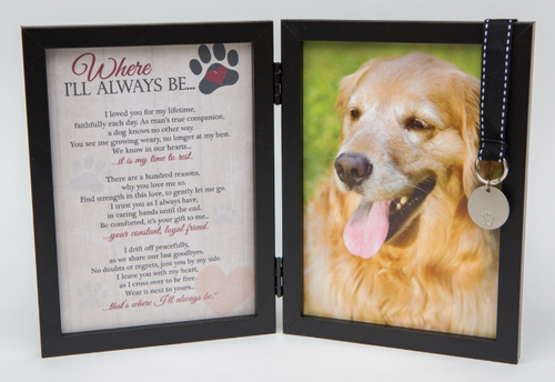 Frame ~ Where I'll Always Be (Dog or Cat)