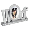 Pet Picture Frame - "favorite family member" - MDF Wood - 3.5" X 4.5" Photo - 9" X 6" Frame